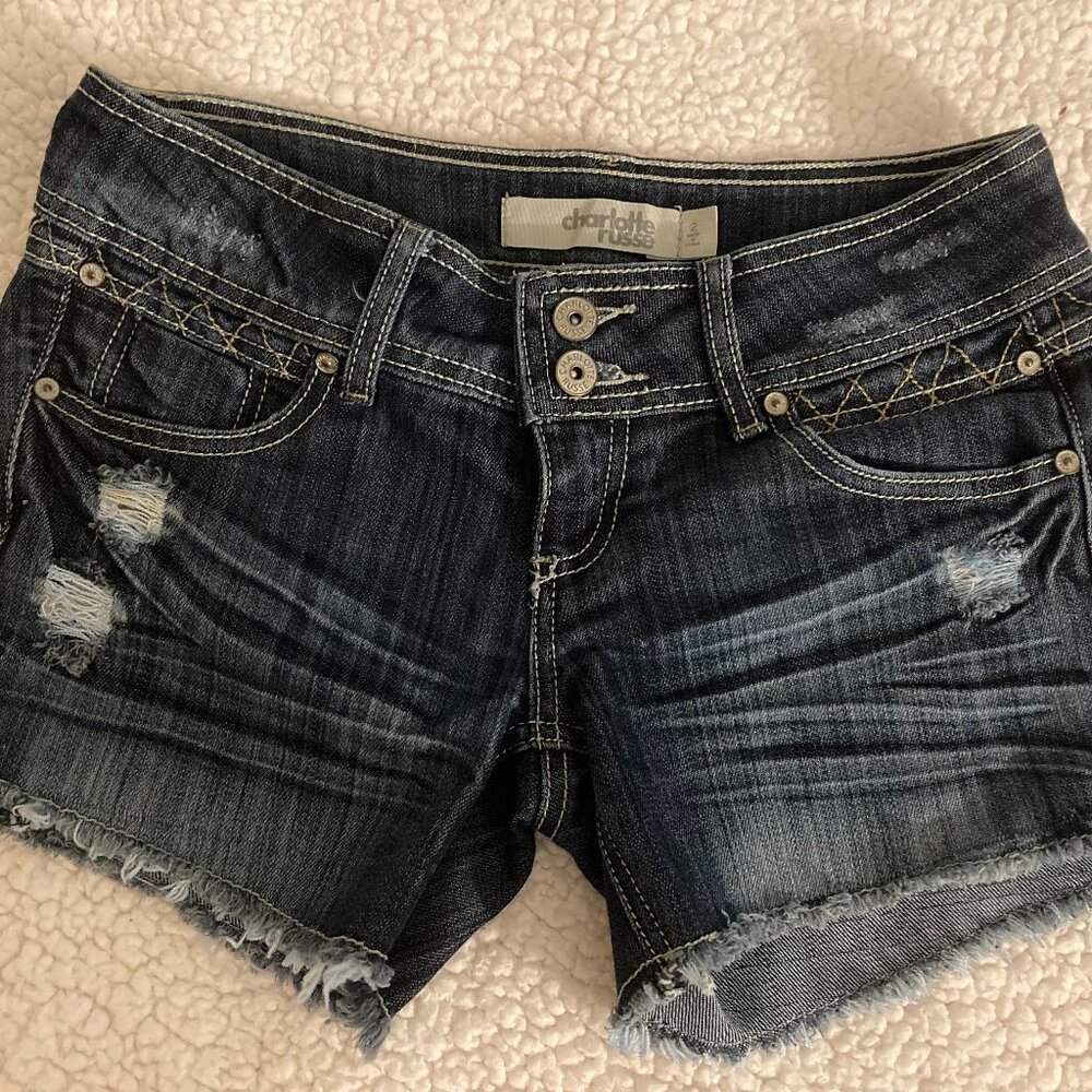 Charlotte Russe denim shorts size 2